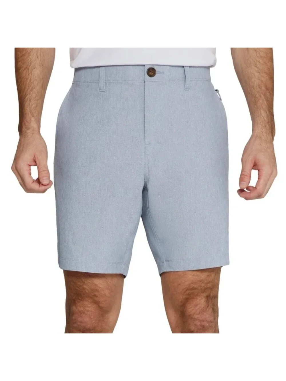 NWT Infinity Linearflex Men's 36 Blue Hybrid Stretch Shorts
